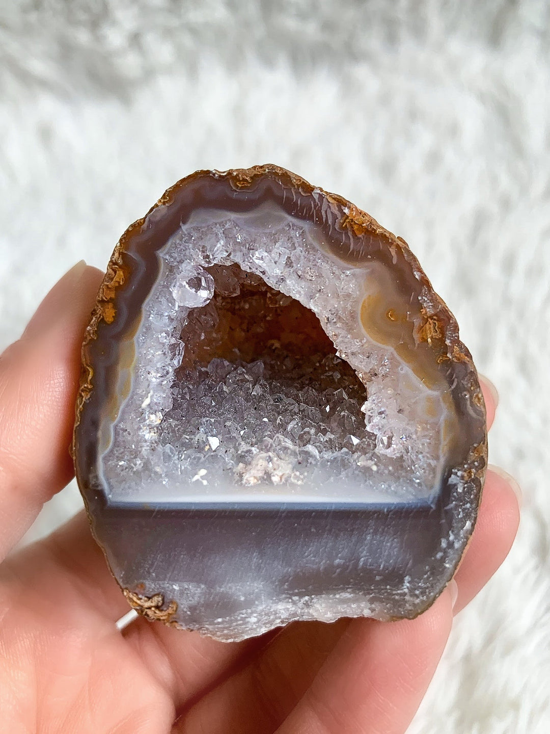 Achat Geode, Glücksgeode - SoulGlow