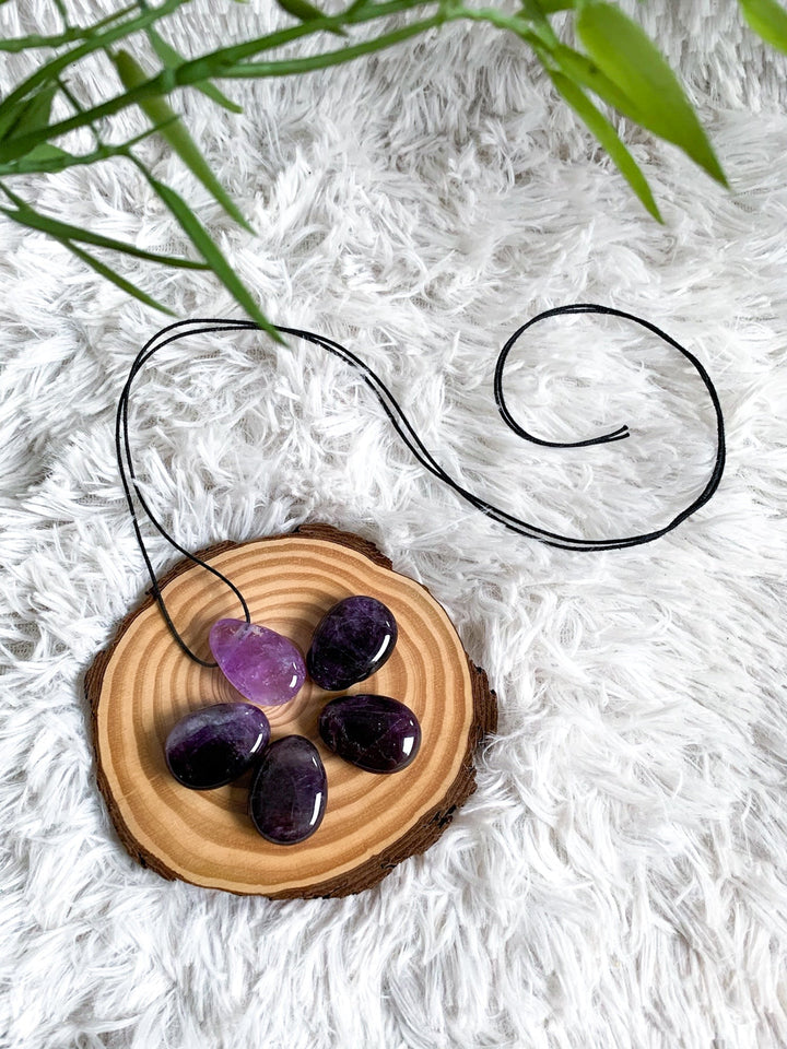 Amethyst Anhänger Oval - SoulGlow