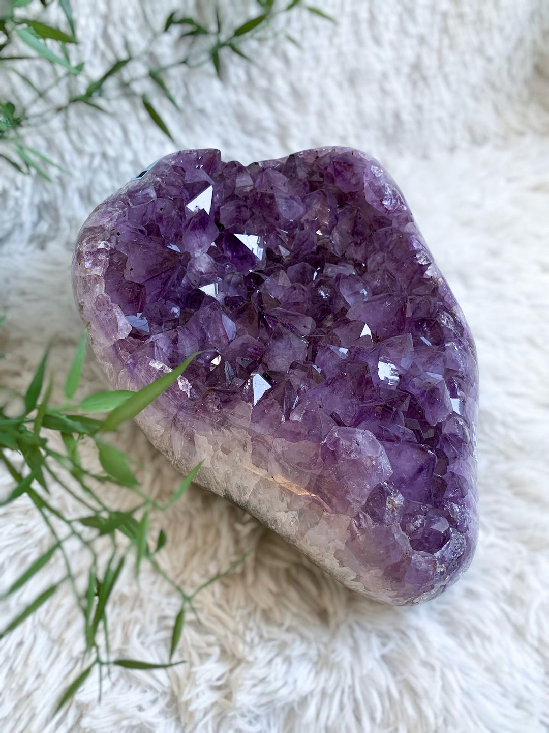 Amethyst Drusenstück 8,7 Kg - SoulGlow - Amethyst, Aura, balance