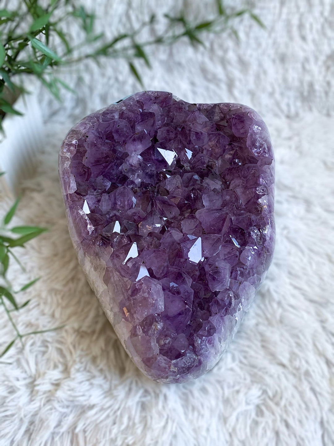 Amethyst Drusenstück 8,7 Kg - SoulGlow - Amethyst, Aura, balance