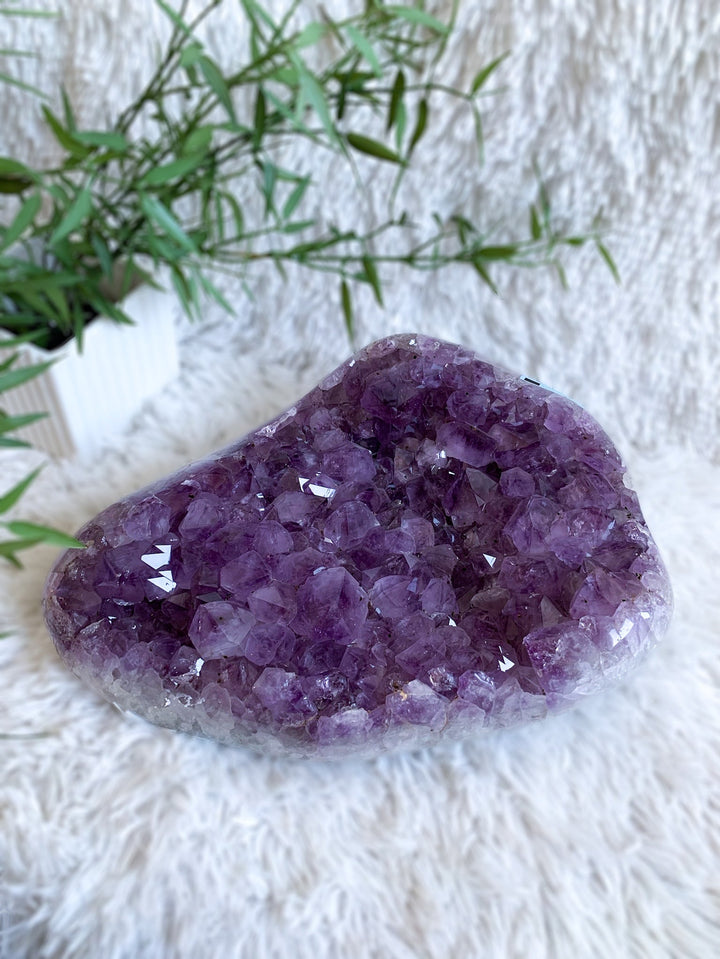 Amethyst Drusenstück 8,7 Kg - SoulGlow - Amethyst, Aura, balance