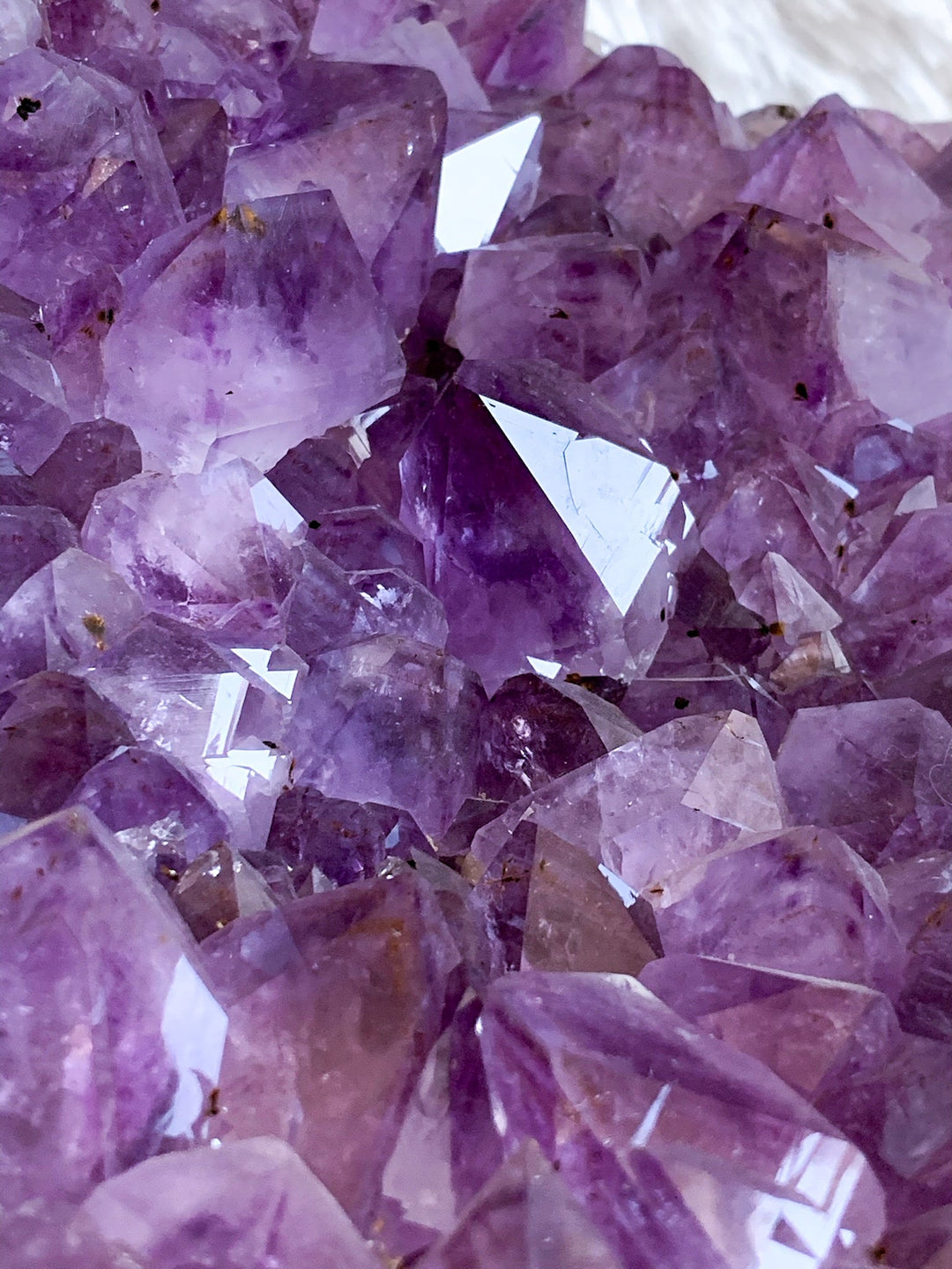 Amethyst Drusenstück 8,7 Kg - SoulGlow - Amethyst, Aura, balance