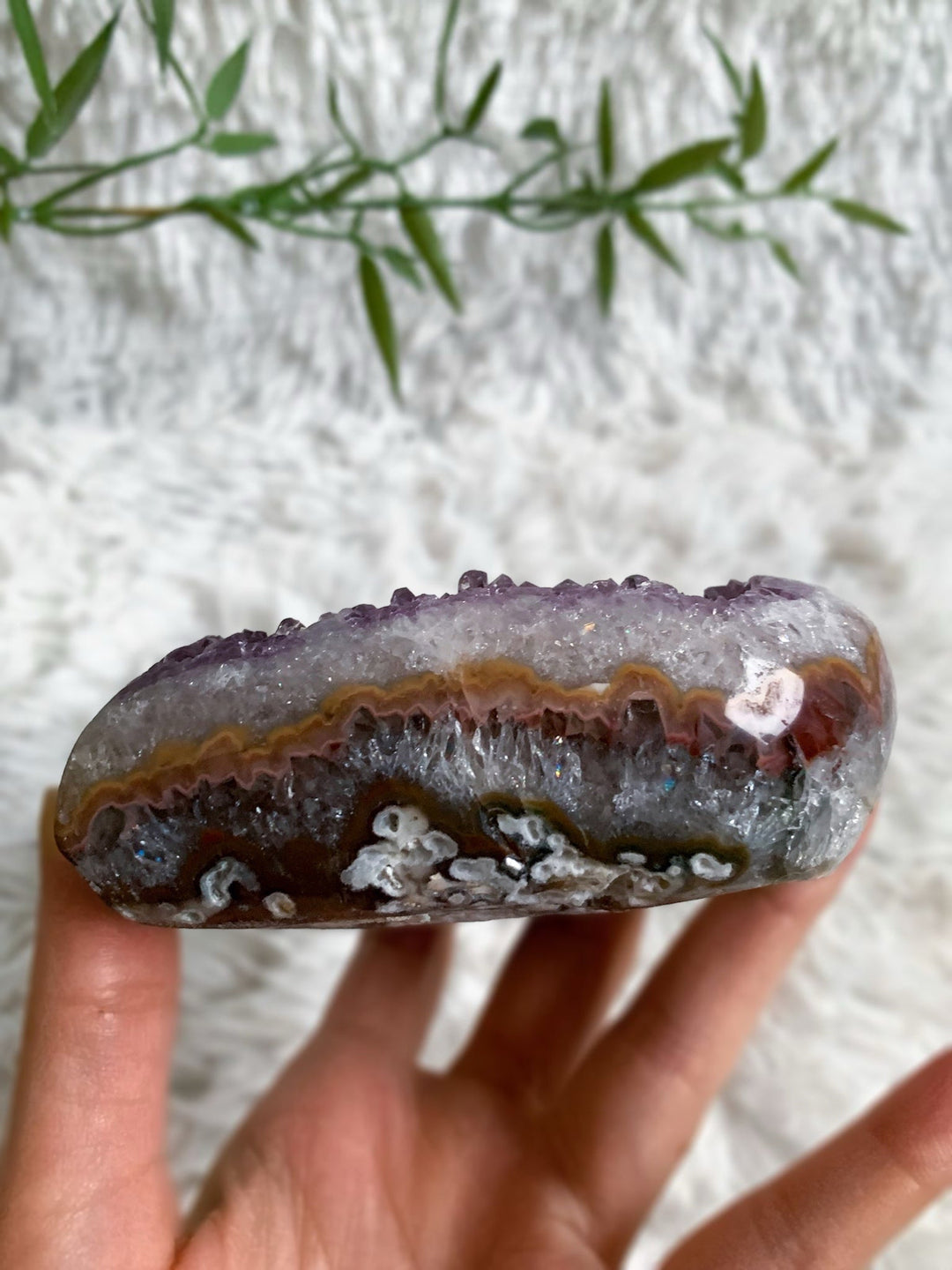 Amethyst Herz 630 Gramm