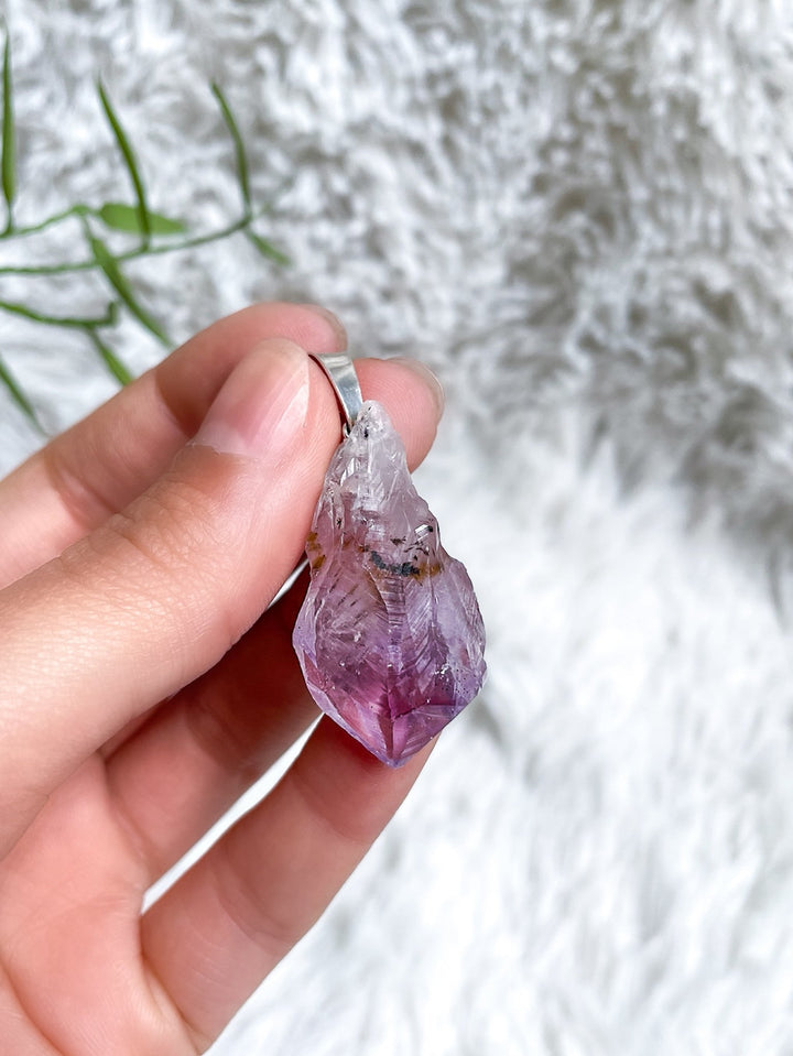 Amethyst Spitze Anhänger