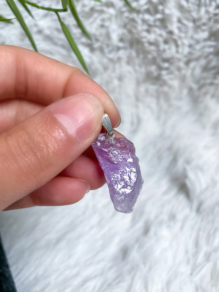 Amethyst Spitze Anhänger