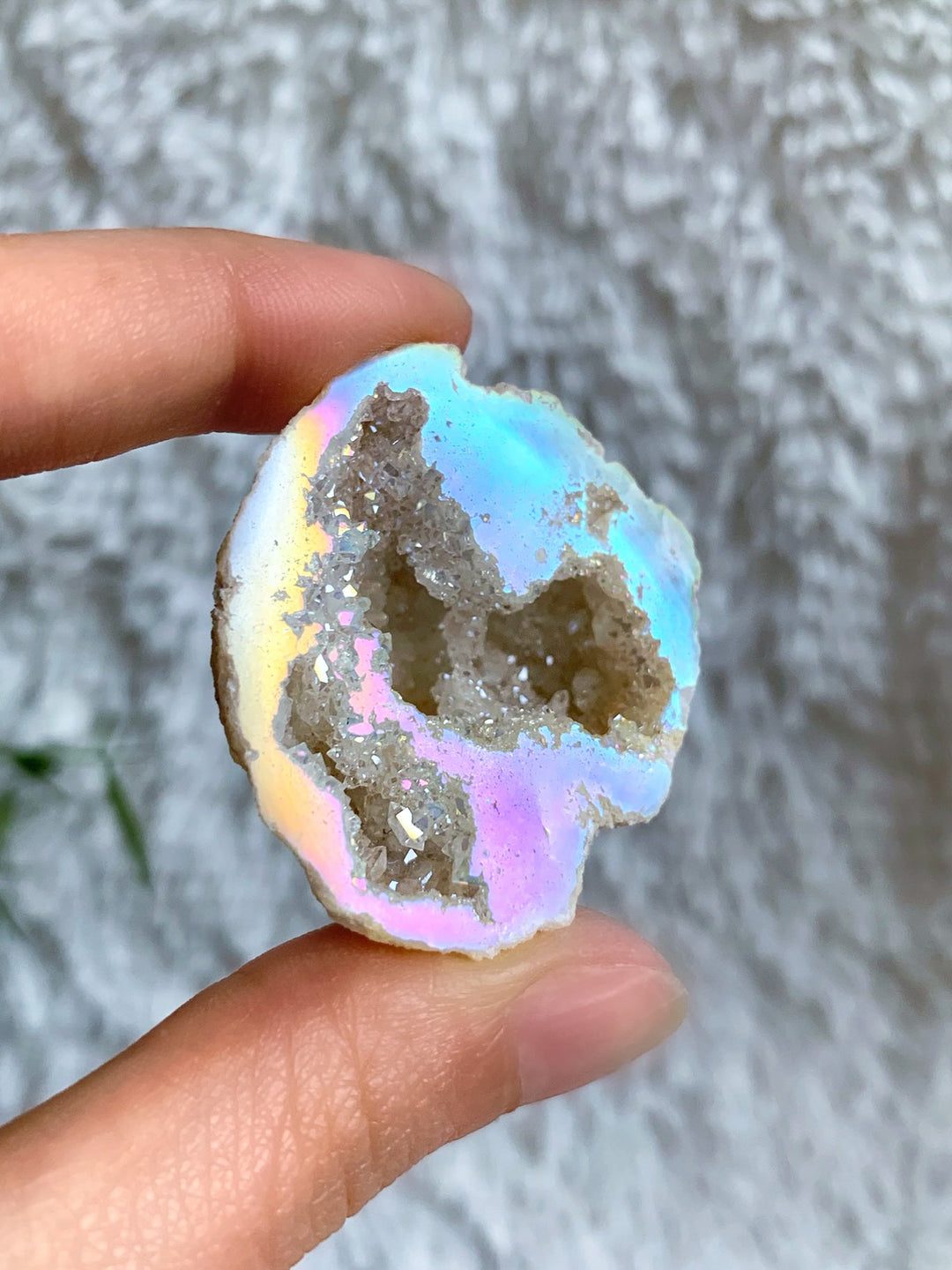 Angel Aura Geode - SoulGlow