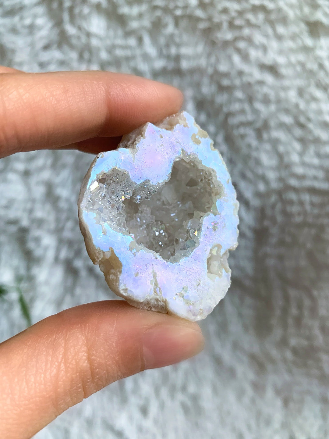 Angel Aura Geode - SoulGlow