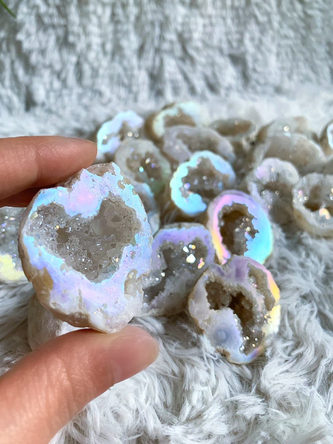 Angel Aura Geode - SoulGlow