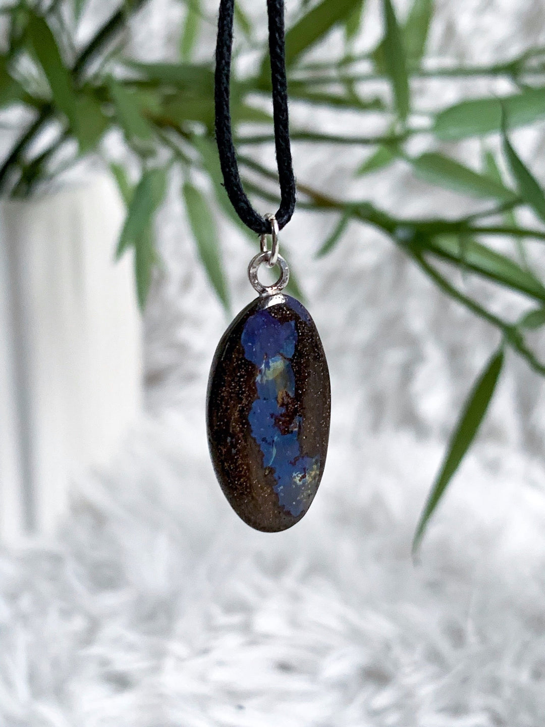 Boulder Opal Anhänger 1 - SoulGlow - balance, Boulder Opal, Energie