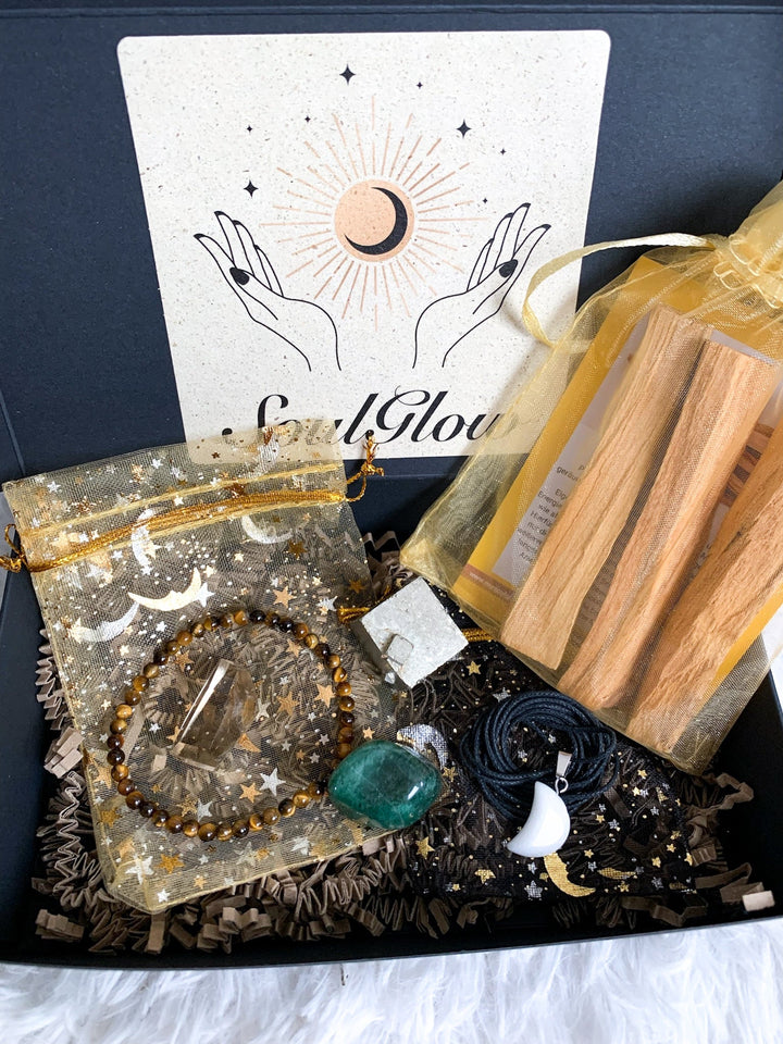 Geschenk Set mit 6 Artikeln | New Moon Abundance - Manifestation & Fülle