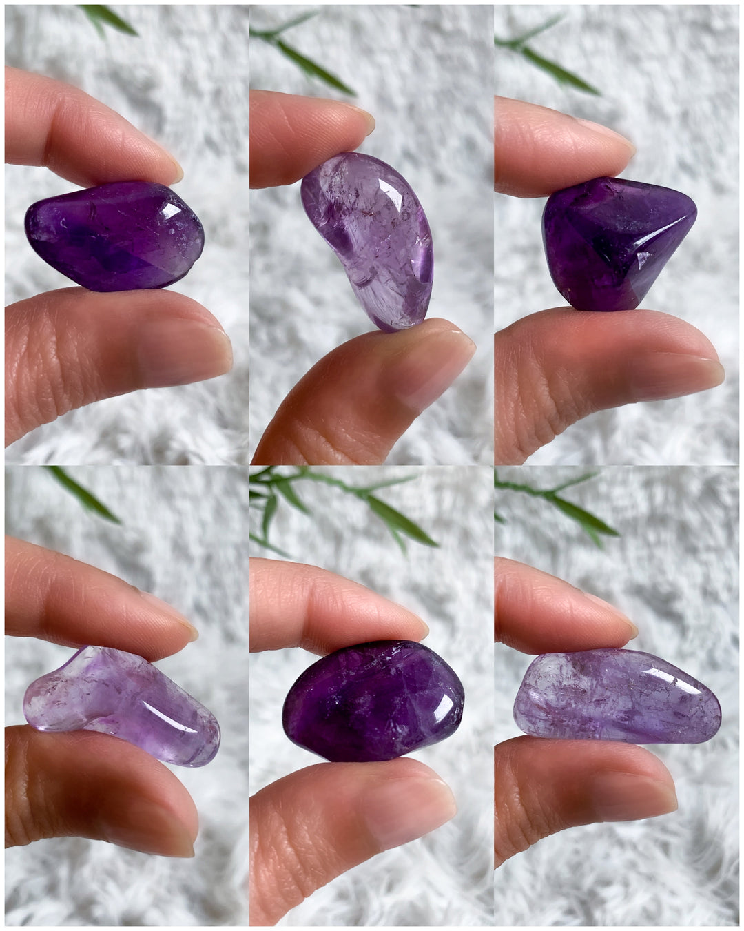 Kristall Starter Set | Amethyst, Bergkristall, Rosenquarz - SoulGlow