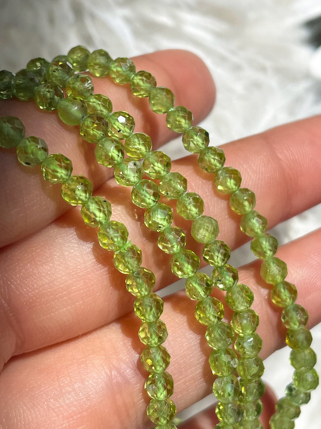 Peridot Armband