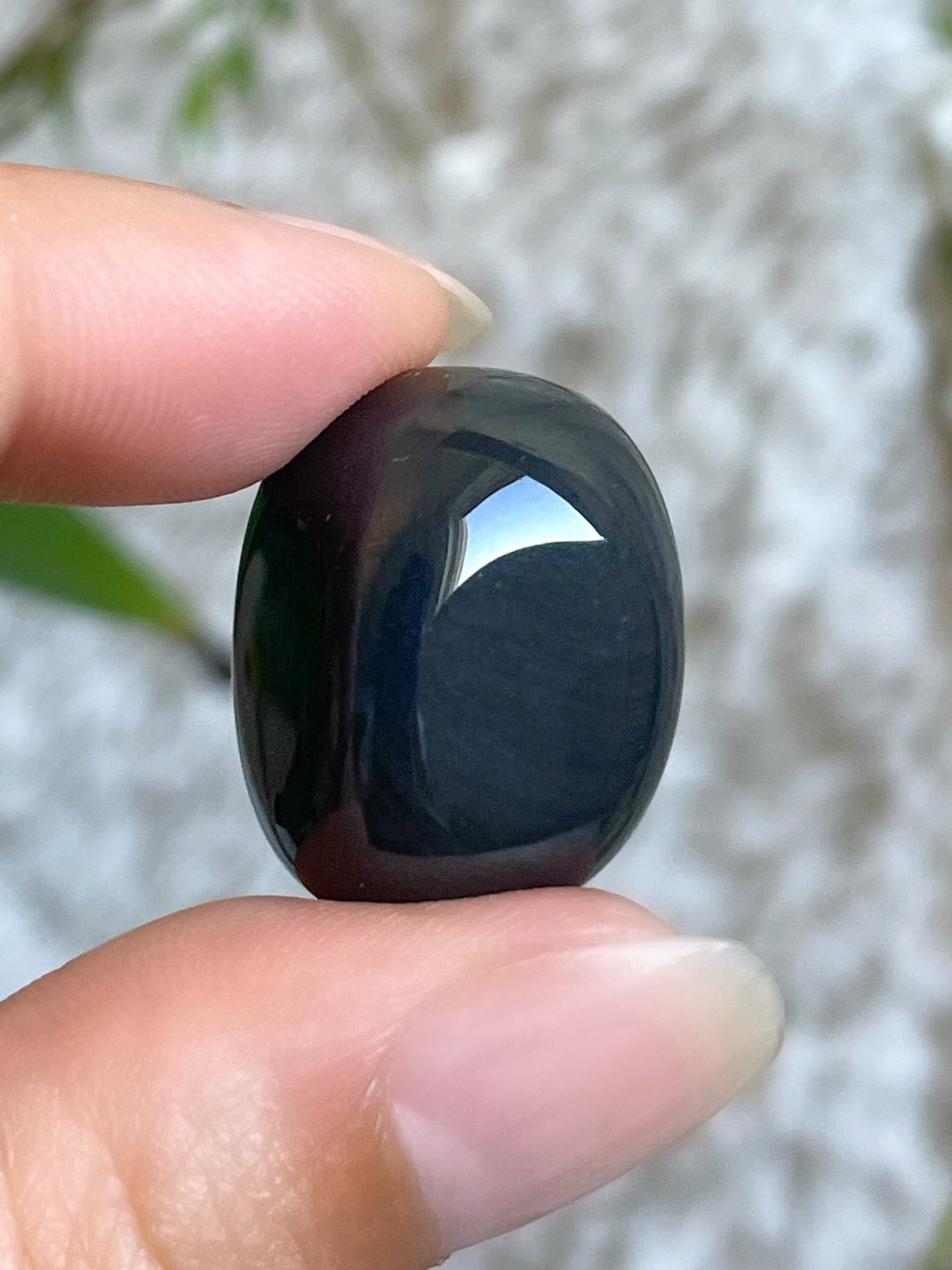 Regenbogen Obsidian Trommelstein - SoulGlow