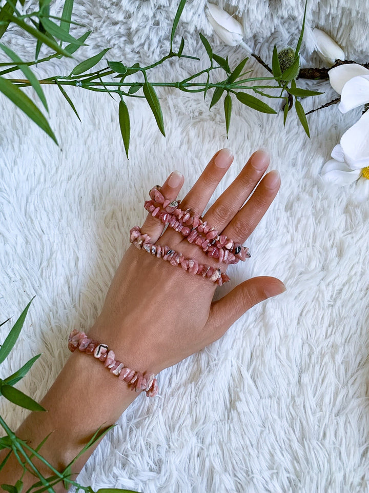 Rhodochrosit Armband